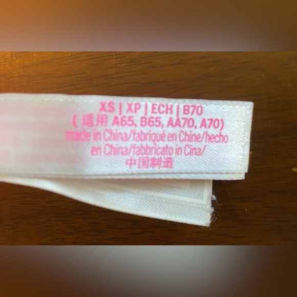 Victoria’s Secret Bright Pink Ribbed Padded  Women’s Bralette XS - Picture 6 of 8